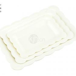 花邊長(zhǎng)方餐盤(4、6PCS