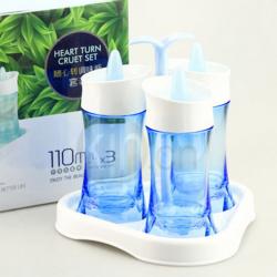 隨心轉調味瓶（小號三入