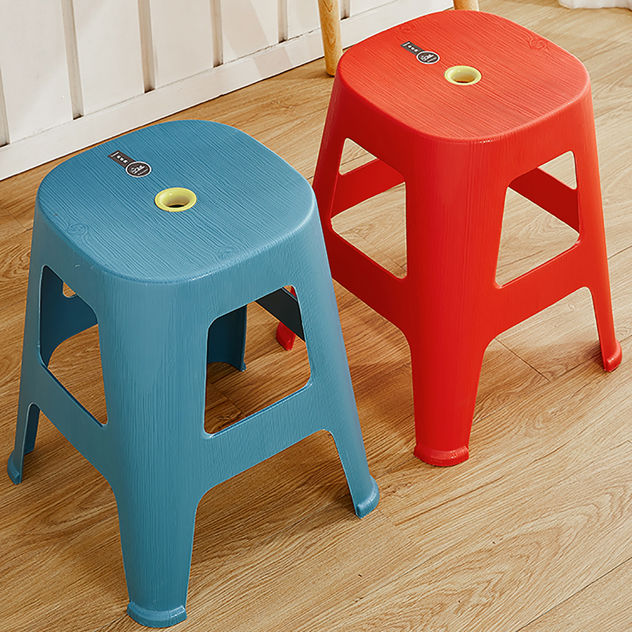 木紋椅(紅色/橙色+藍(lán)