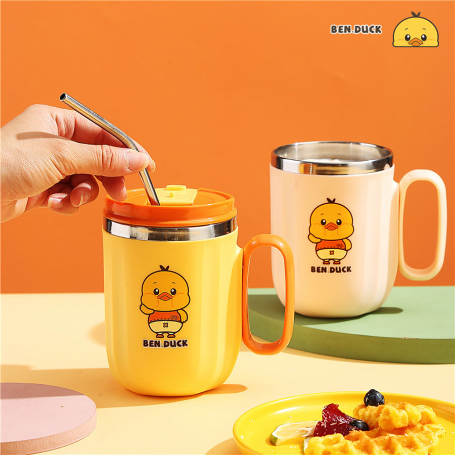 400ml笨鴨304不銹鋼翻