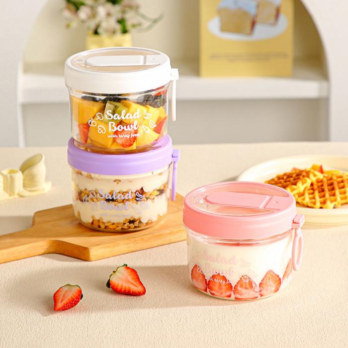 輕享沙拉杯(配折疊叉