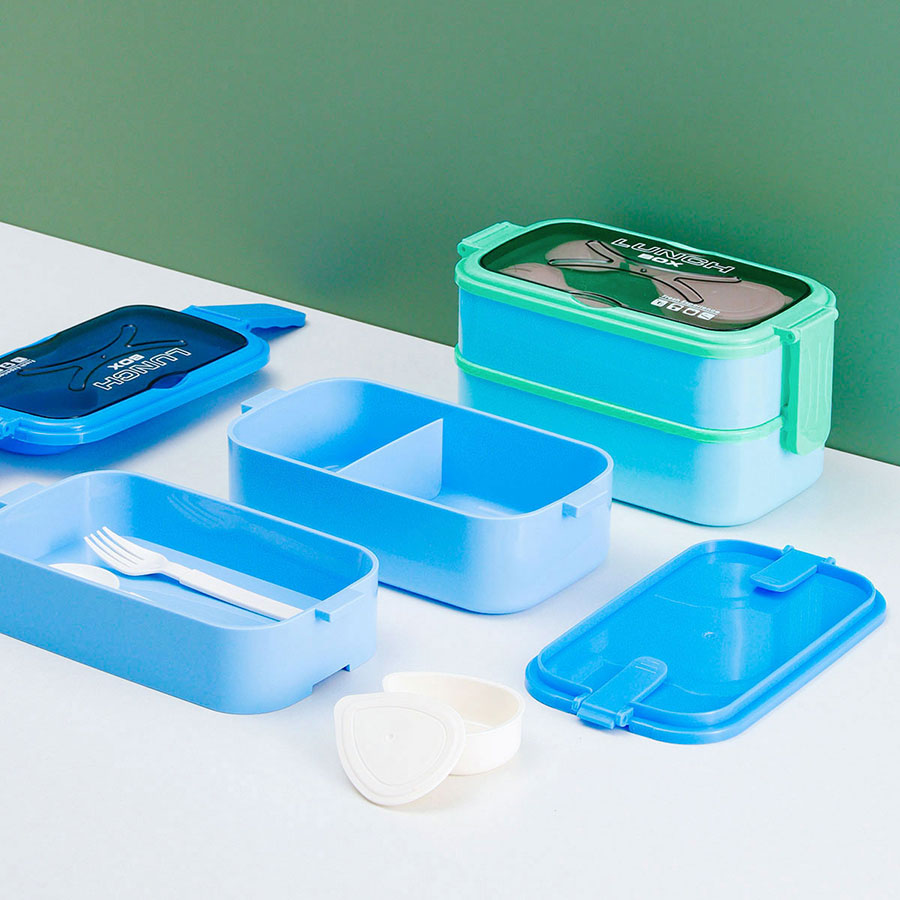 二層底單格/底2格飯盒